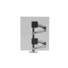 Ergotron LX Series LX Dual Stacking Arm, garš stienis 101,6 cm, alumīnijs, skava, 20 kg