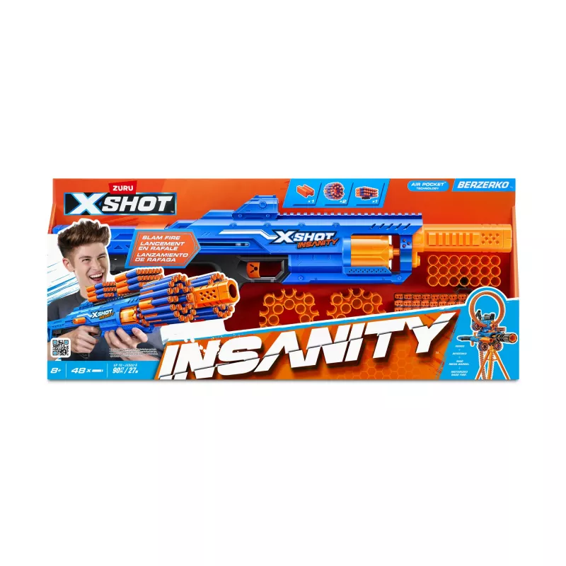 XSHOT Insanity Berzerko (48 bultas) ZURU