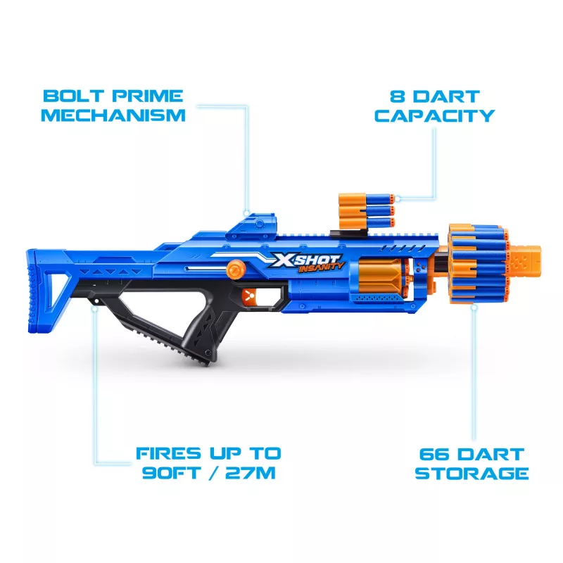 XSHOT Insanity Berzerko (48 bultas) ZURU