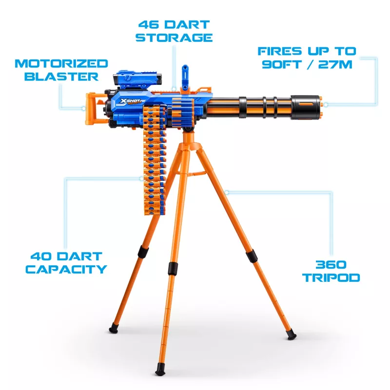 XSHOT Insanity Motorized Rage Fire (72 bultas) ZURU
