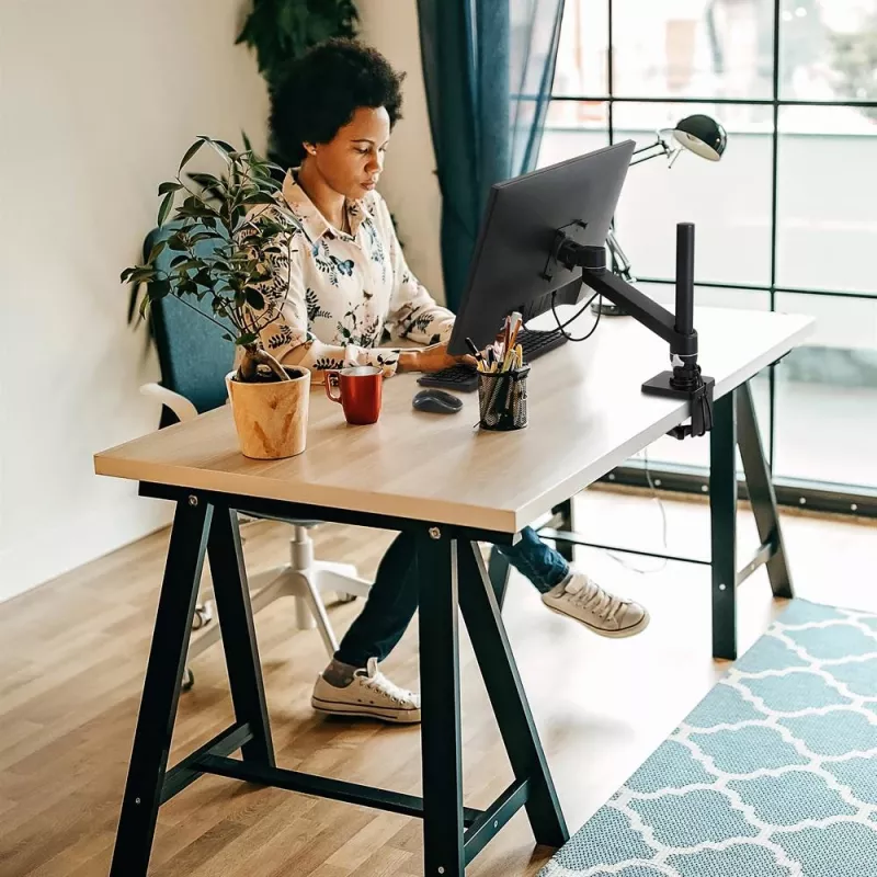 ERGOTRON NX monitora statīvs – matēti melns