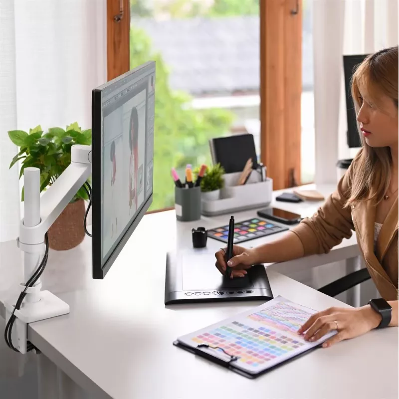 ERGOTRON NX Monitora statīvs - balts