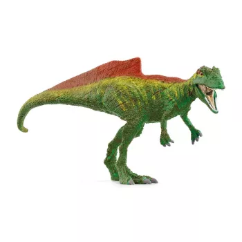 schleich Dinosaurs Concavenator, 4 gadi, Dinozauru laikmets, Zemes iekarošana, Dinozauri un vulkāns, Pirmie milži, Zaļš, Sarkans, Dzeltens, Plastmasa