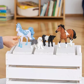 schleich HORSE CLUB Mangalarga Marchador Ērzelis, 5 gadu(-i), Zirgi, Melns, Brūns, Balts, Plastmasa