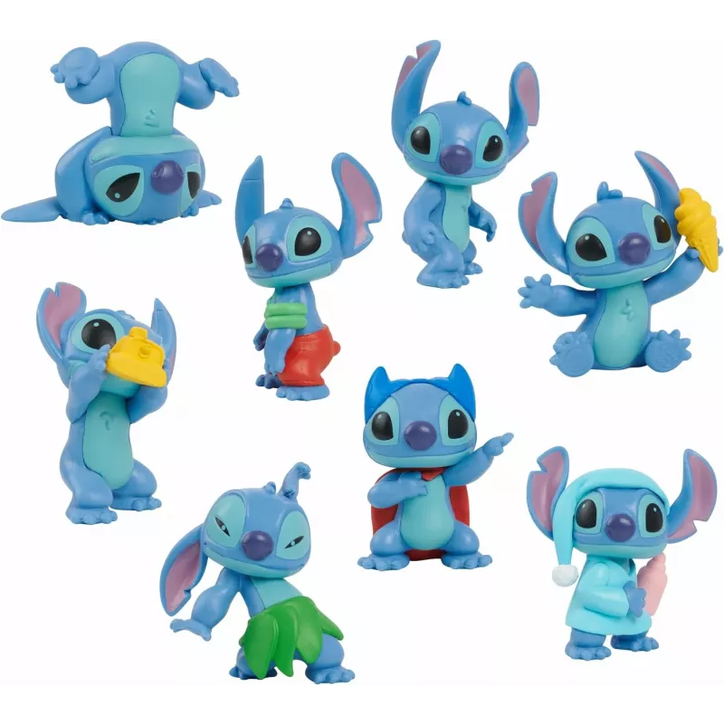 Usorteret Just Play Stitch PVC kolekcionējama figūriņa, daudzkrāsaina, piemērota no 3 gadiem
