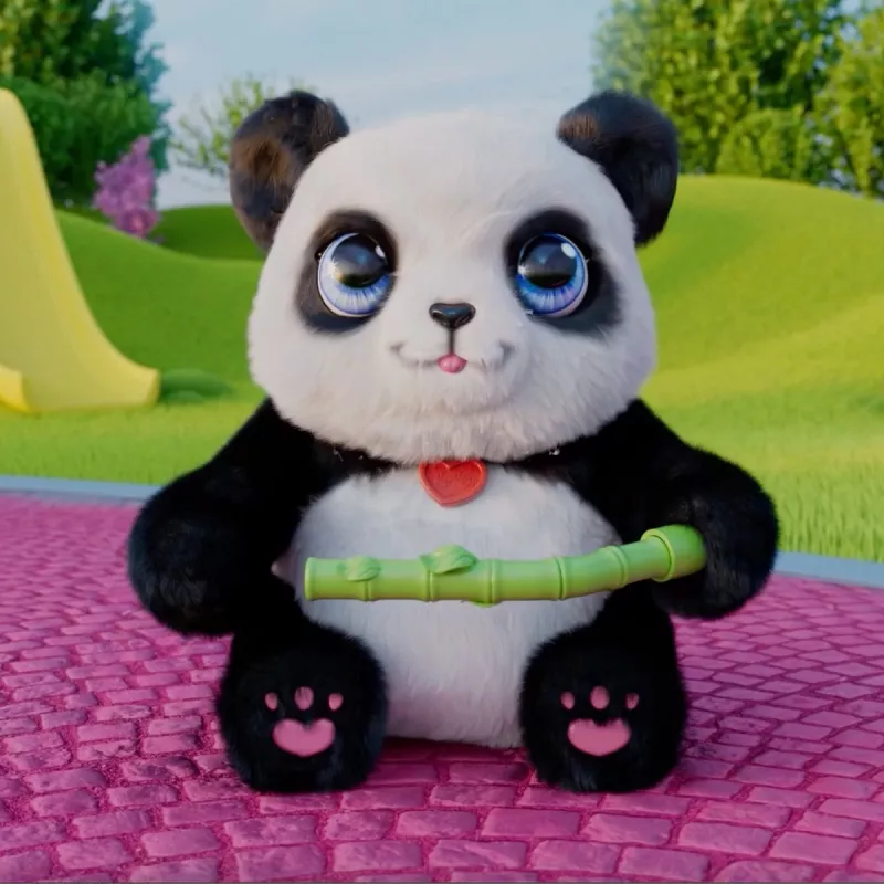 Just Play FurReal - Coco De Rollende Panda, zēnam/meitenei, 4 gadi, skaņas