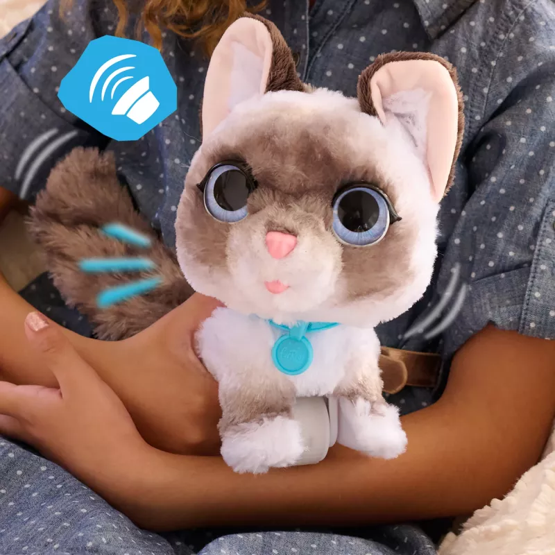 FurReal Wag-a-lots Kitty, zēns/meitene, 4 gadi, skaņa FurReal Wag-a-lots Kitty. Produkta krāsa: daudzkrāsains