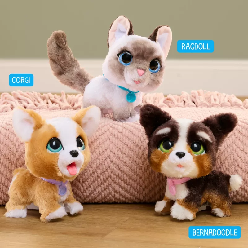 FurReal Wag-a-lots Kitty, zēns/meitene, 4 gadi, skaņa FurReal Wag-a-lots Kitty. Produkta krāsa: daudzkrāsains
