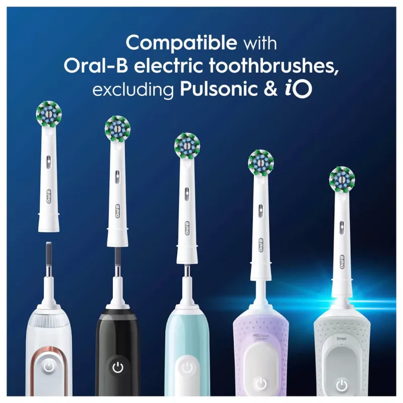 Oral-B CrossAction 12 gab. Balts