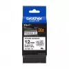 Etiķešu lente Brother TZe-S231 12mm melns uz balta