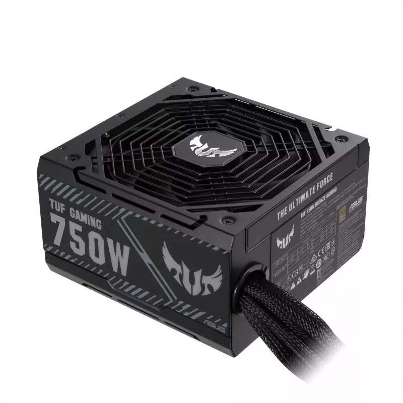 ASUS TUF-GAMING-750B barošanas bloks 750 W 20+4 kontaktu ATX ATX melns