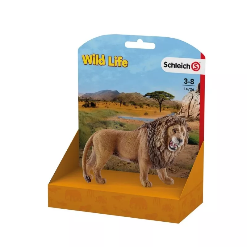 Schleich WILD LIFE Rūcoša lauva Daudzkrāsains Plastmasa 3+ gadi