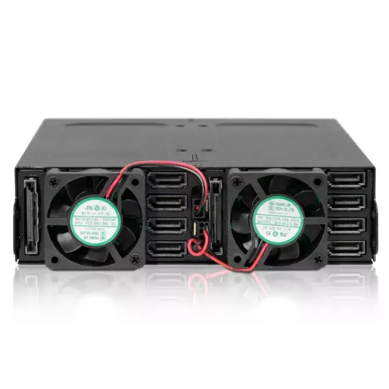 Disku masīvs Icy Dock MB998SP-B melns 8 diskdziņiem