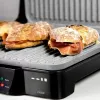 Kontaktgrils CECOTEC Rock'nGrill 2000 — 2000 W, taisnstūra, melns/nerūsējošais tērauds, regulējams termostats, 340×330×130 mm