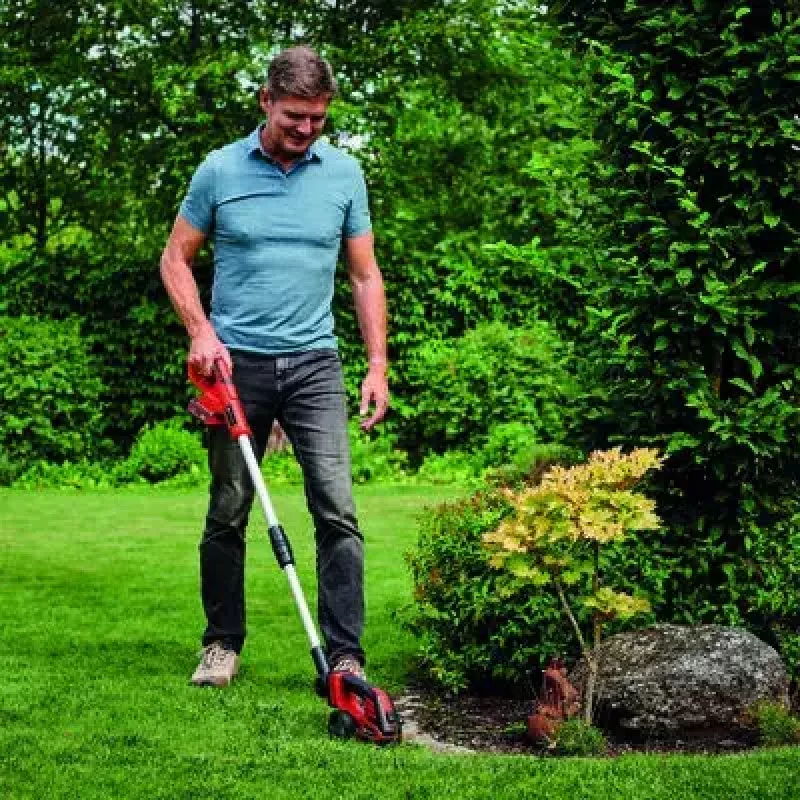 Bezvadu zāles šķēres Einhell GE-CG 18/100 Li T-Solo 10 cm 18 V