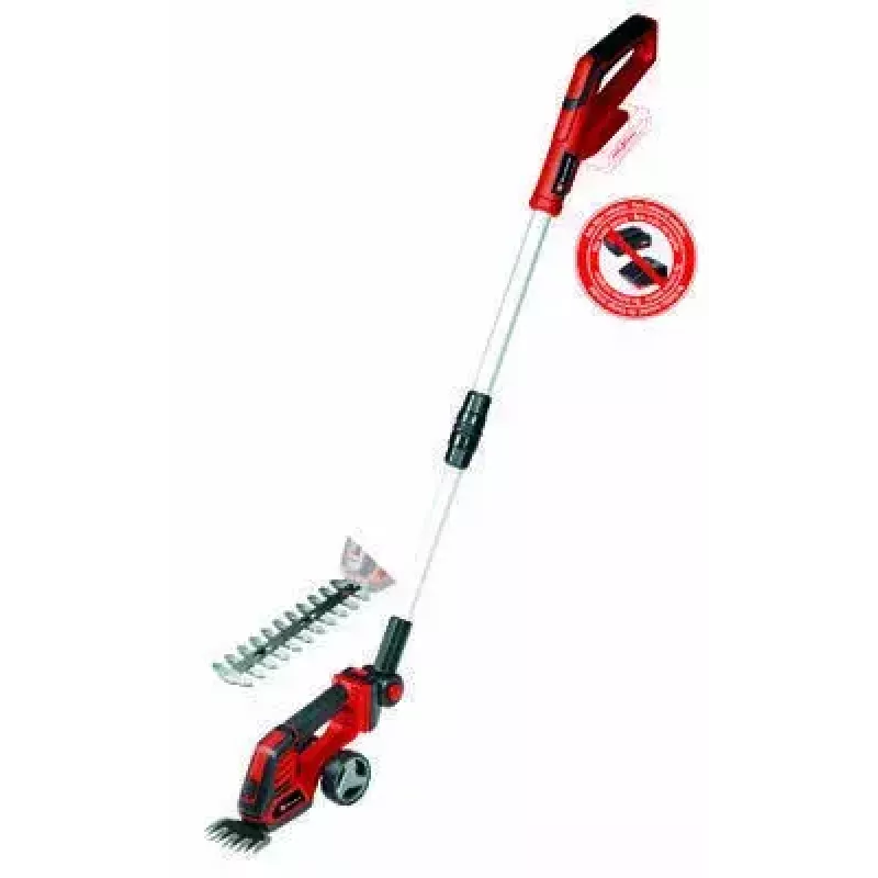 Bezvadu zāles šķēres Einhell GE-CG 18/100 Li T-Solo 10 cm 18 V