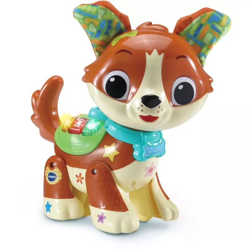 Rotaļu figūriņa VTech Run With Me Puppy 80-552564 interaktīva mācību rotaļlieta ar skaņām un kustību