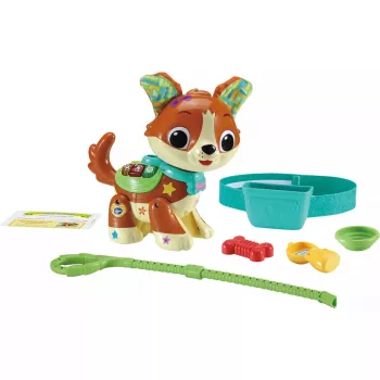 Rotaļu figūriņa VTech Run With Me Puppy 80-552564 interaktīva mācību rotaļlieta ar skaņām un kustību