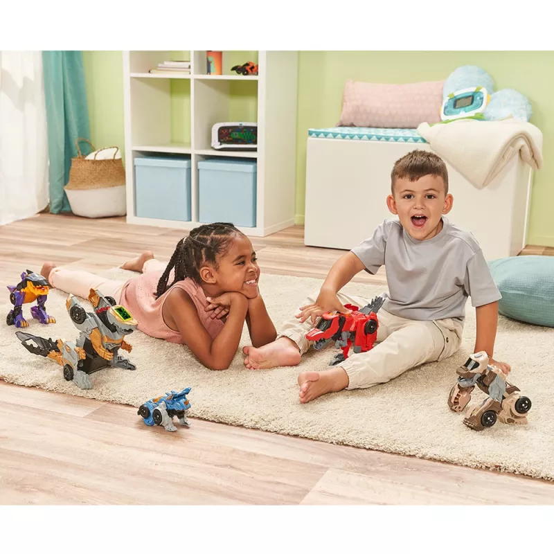VTech Switch & Go Dino's Fighter-Velociraptor Red 3+