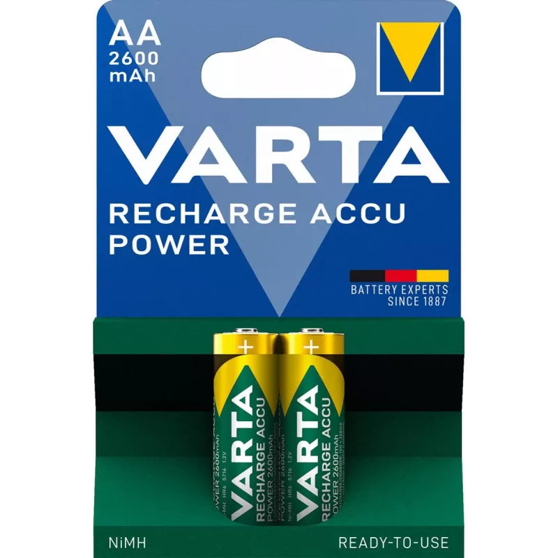 VARTA Baterija Uzlādējama Aa NiMh 2600mah