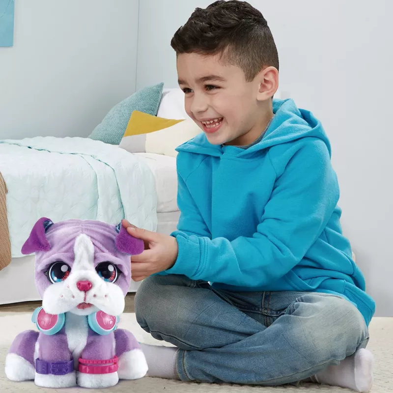 VTech KidiFriends DJ BeatBoxer Voice Recording Auto Shut-off Daudzkrāsains