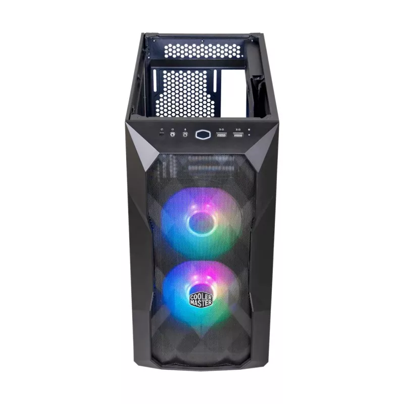 COOLER MASTER CPU Chassis Masterbox TD300 Mesh Mid Tower Melns