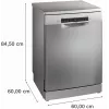 Bosch Serie 4 SMS4EMI06E trauku mazgājamā mašīna Brīvi stāvoša 14 vietu ietilpība