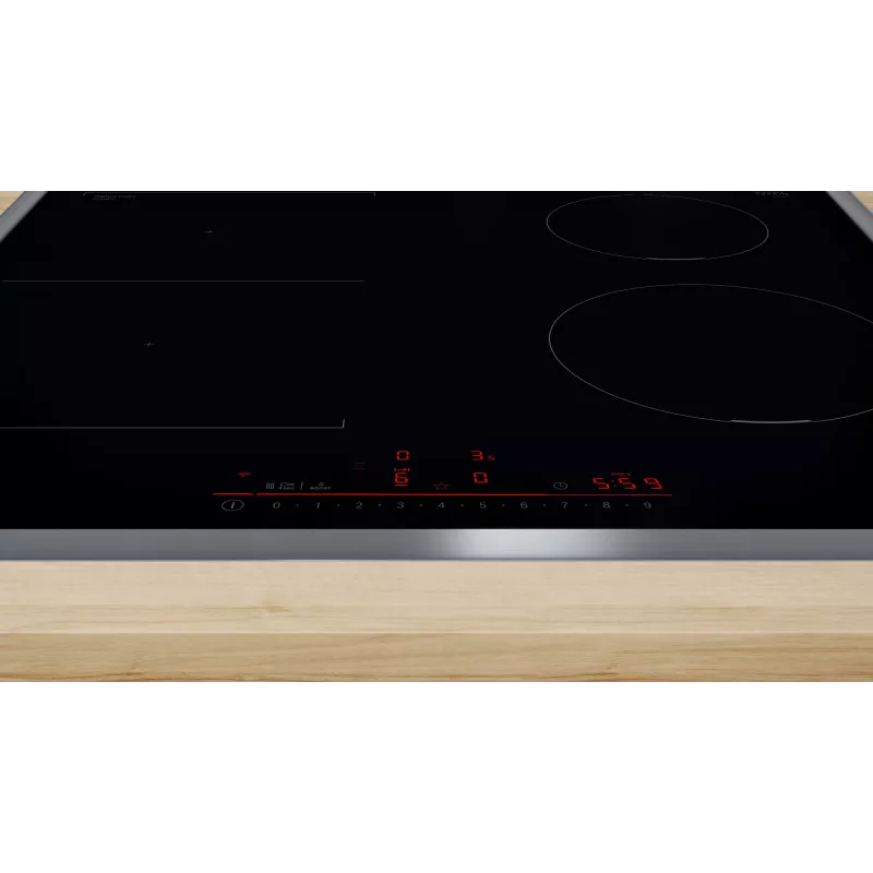 Bosch Serie 6 PVS645HB1E plīts Melna Iebūvējama 60 cm Zonu indukcijas plīts 4 zona(s)
