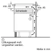 Bosch Serie 6 PIX645HC1E plīts virsma Melna Iebūvējama 60 cm Keramiskā plīts virsma 4 zona(s)