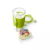 EMSA CLIP & GO pusdienu konteiners 0,45 L Plastmasa Zaļš, Caurspīdīgs 1 gab.