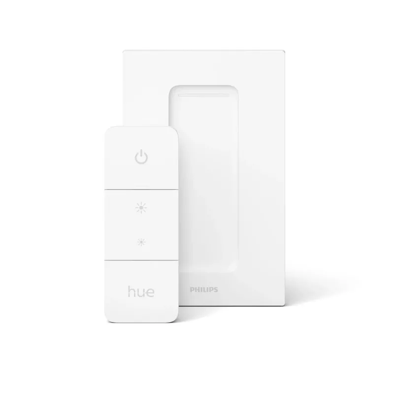 Philips Dimmer Switch (jaunākais modelis), Dimmer & switch, IEEE 802.15.4, IP20, Ārējais, Pogas, Balta