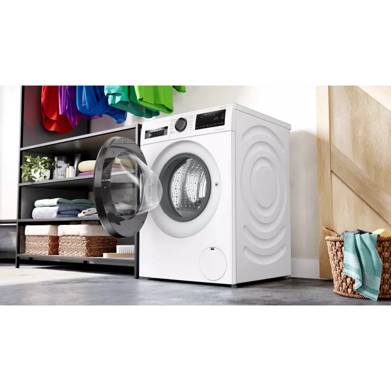 Veļas mašīna Bosch Serie 6 WGG234070, priekšējā ielāde, 8 kg, 1400 apgr./min, balta