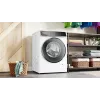 Bosch Serie 8 WGB244A40 veļas mazgājamā mašīna ar priekšējo ielādi, 9 kg, 1400 apgr./min, i-Dos, balta/melna