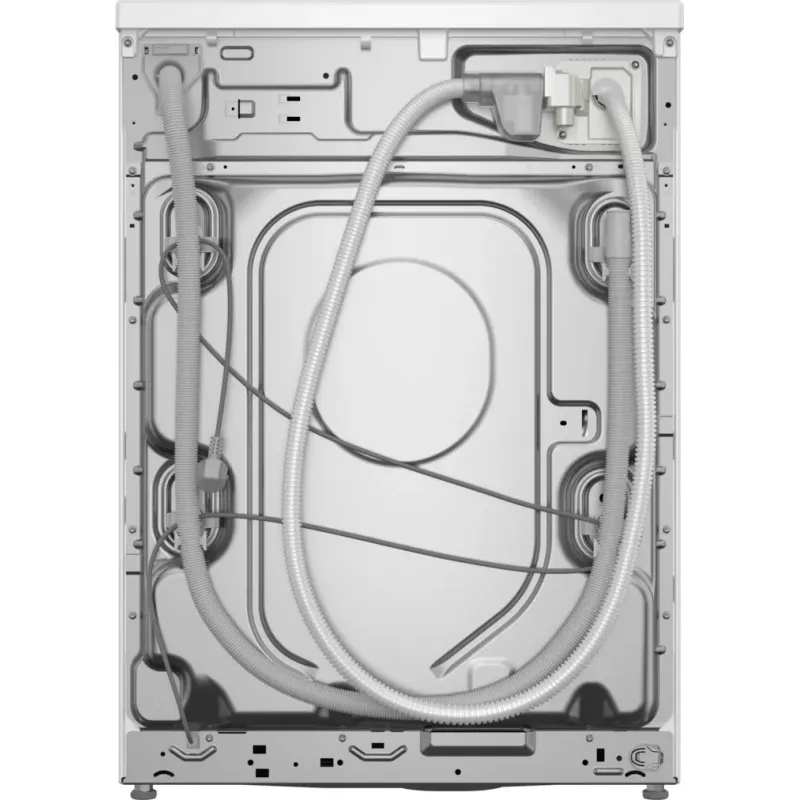 Bosch Serie 8 WGB244A40 veļas mazgājamā mašīna ar priekšējo ielādi, 9 kg, 1400 apgr./min, i-Dos, balta/melna