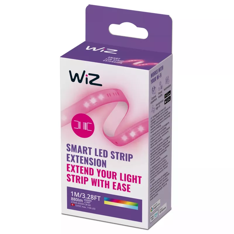 Viedā apgaismojuma lentes gaismeklis WiZ 929002532101 Wi-Fi balts