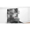 Bosch Serie 4 SBV4HTX00E trauku mazgājamā mašīna Pilnībā iebūvējama 13 trauku komplekti