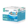 Bestway Fast Set apaļais piepūšamais baseina komplekts 3,05 m x 66 cm, 3200 L, piepūšamais baseins, bērniem un pieaugušajiem, zils, balts, 9,26 kg
