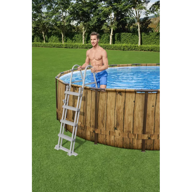 Bestway 56977 virszemes baseins Karkasa baseins Apaļš 23062 L Brūns