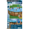 Bestway 56977 virszemes baseins Karkasa baseins Apaļš 23062 L Brūns