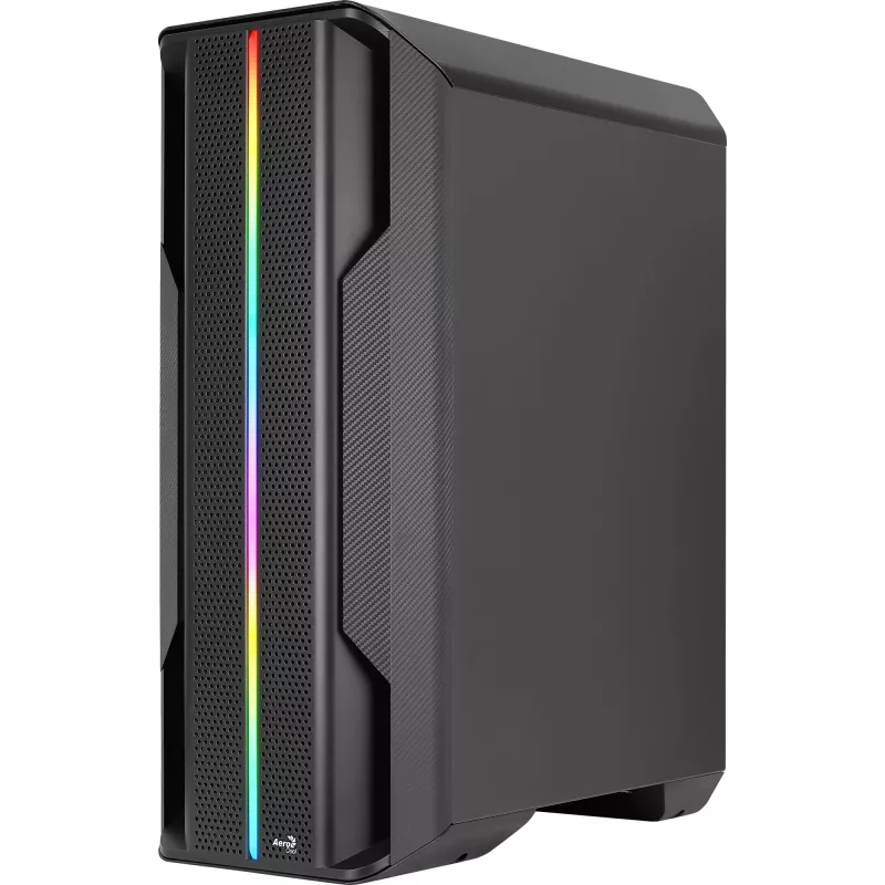 Aerocool SPLINTER DUO ATX spēļu korpuss ar 3x ARGB 12cm ventilatoriem + priekšējo sietu