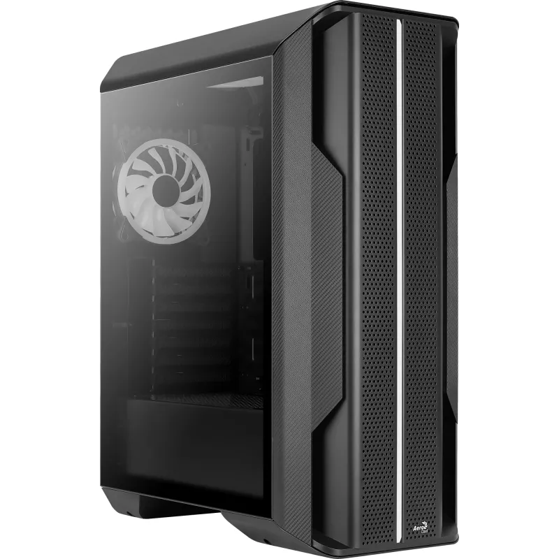 Aerocool SPLINTER DUO ATX spēļu korpuss ar 3x ARGB 12cm ventilatoriem + priekšējo sietu