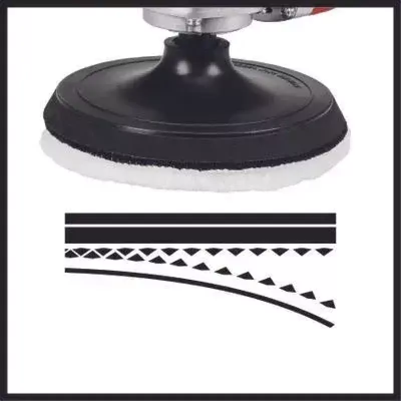 Einhell CC-PO 1100/150 E pulēšanas un slīpēšanas mašīna, 1100 W, 150 mm