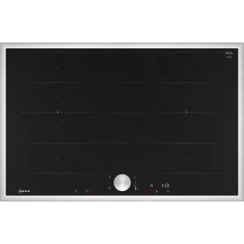 Neff T68STY4L0 plīts Melna, Nerūsējošais tērauds Iebūvējama 80 cm Zonu indukcijas plīts 4 zona(s)