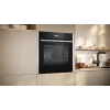 Neff N 70 B24CR71N0 cepeškrāsns 71 L Melna, Nerūsējošais tērauds