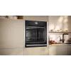 Neff B64CS71N0 cepeškrāsns 71 L Melna, Nerūsējošais tērauds