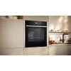 Neff B54CR71N0 krāsns 71 L Melna, Nerūsējošais tērauds