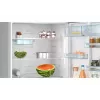 Bosch Serie 6 KGN76AXDR ledusskapis ar saldētavu Brīvstāvošs 526 L Melns