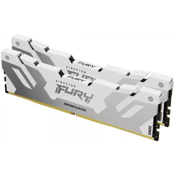 Kingston Technology FURY 32GB 8000MT/s DDR5 CL38 DIMM (komplekts no 2) Renegade balta XMP
