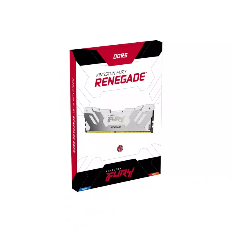 Kingston Technology FURY 32GB 8000MT/s DDR5 CL38 DIMM (komplekts no 2) Renegade balta XMP