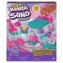 Kinetic Sand Shimmer, Unicorn Bake Shoppe Playset, 16oz (Shimmer Teal un Pink Neon), 8 Unicorn Tools, Sensorās rotaļlietas bērniem no 3 gadu vecuma